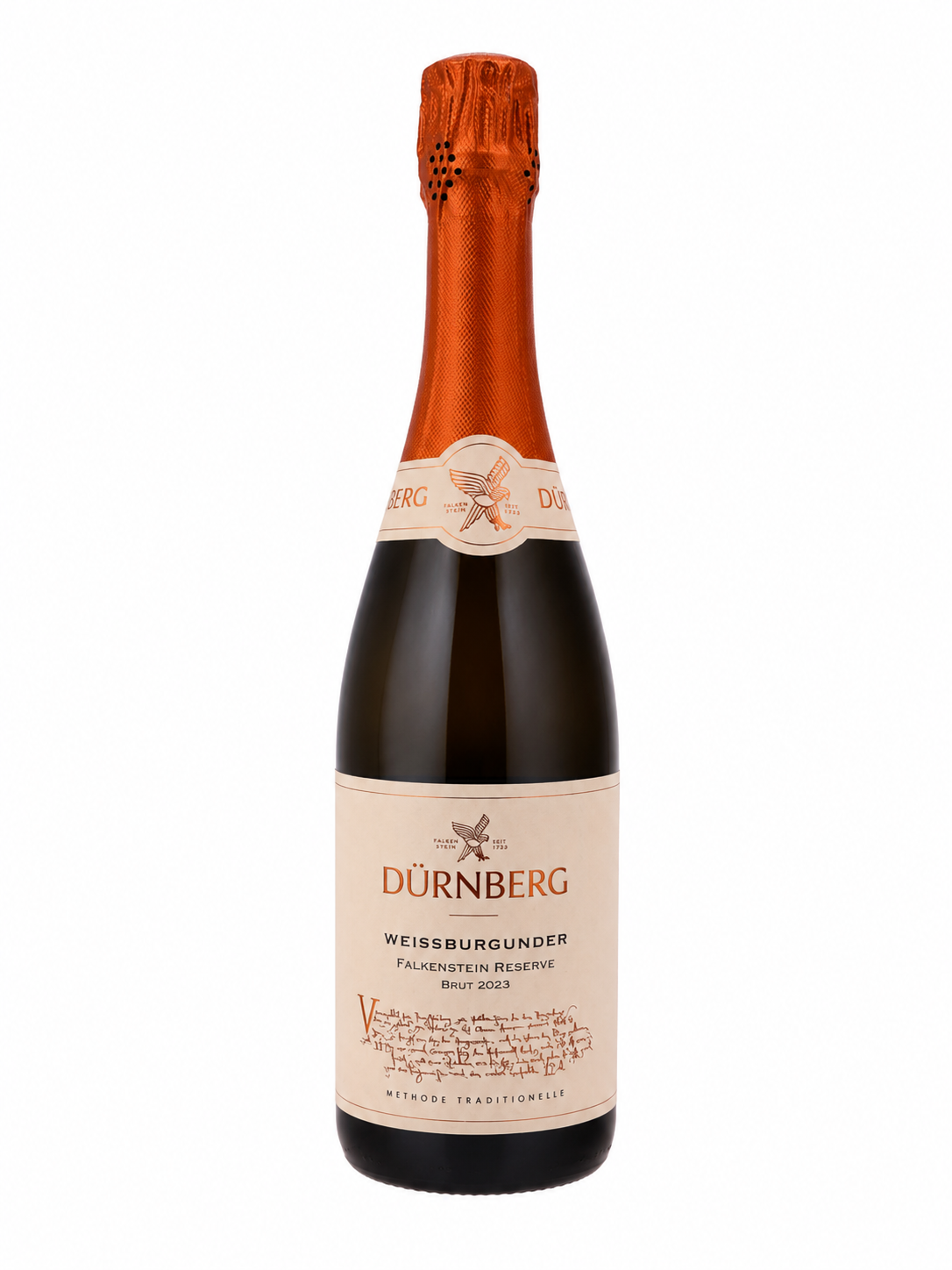 Dürnberg Weißburgunder Reserve Brut 2023 – Schaumwein – Weinviertel - Österreich